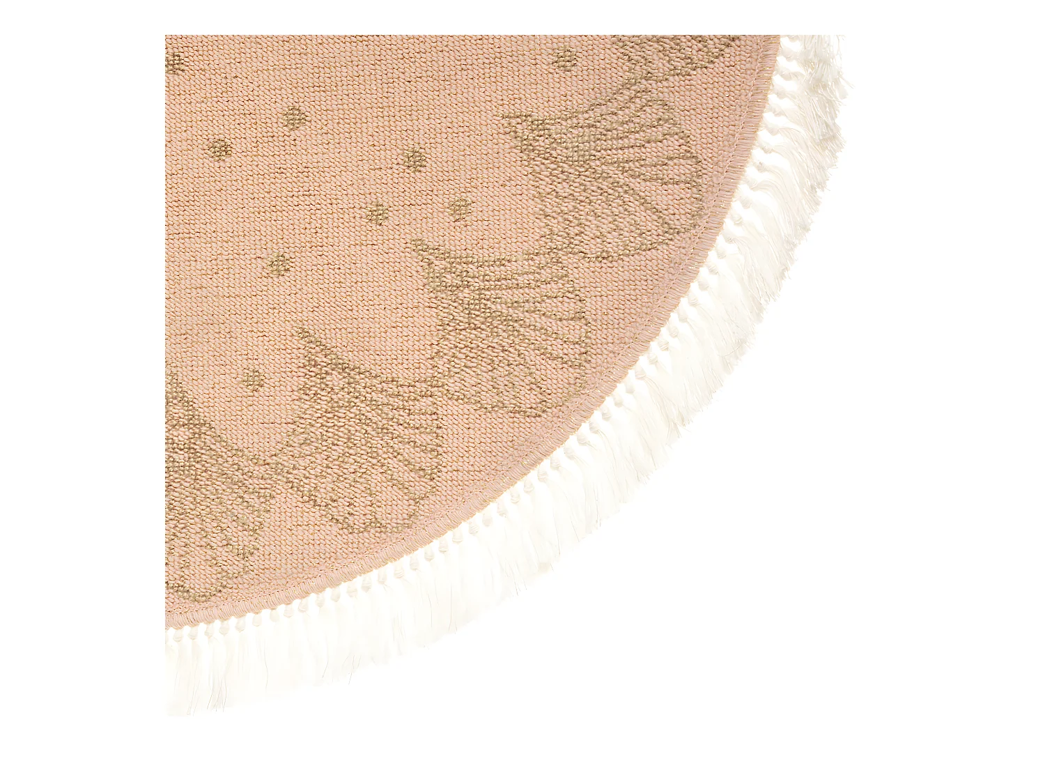 Tapis Enfant Déco "Il Était une Fois" 100cm Rose