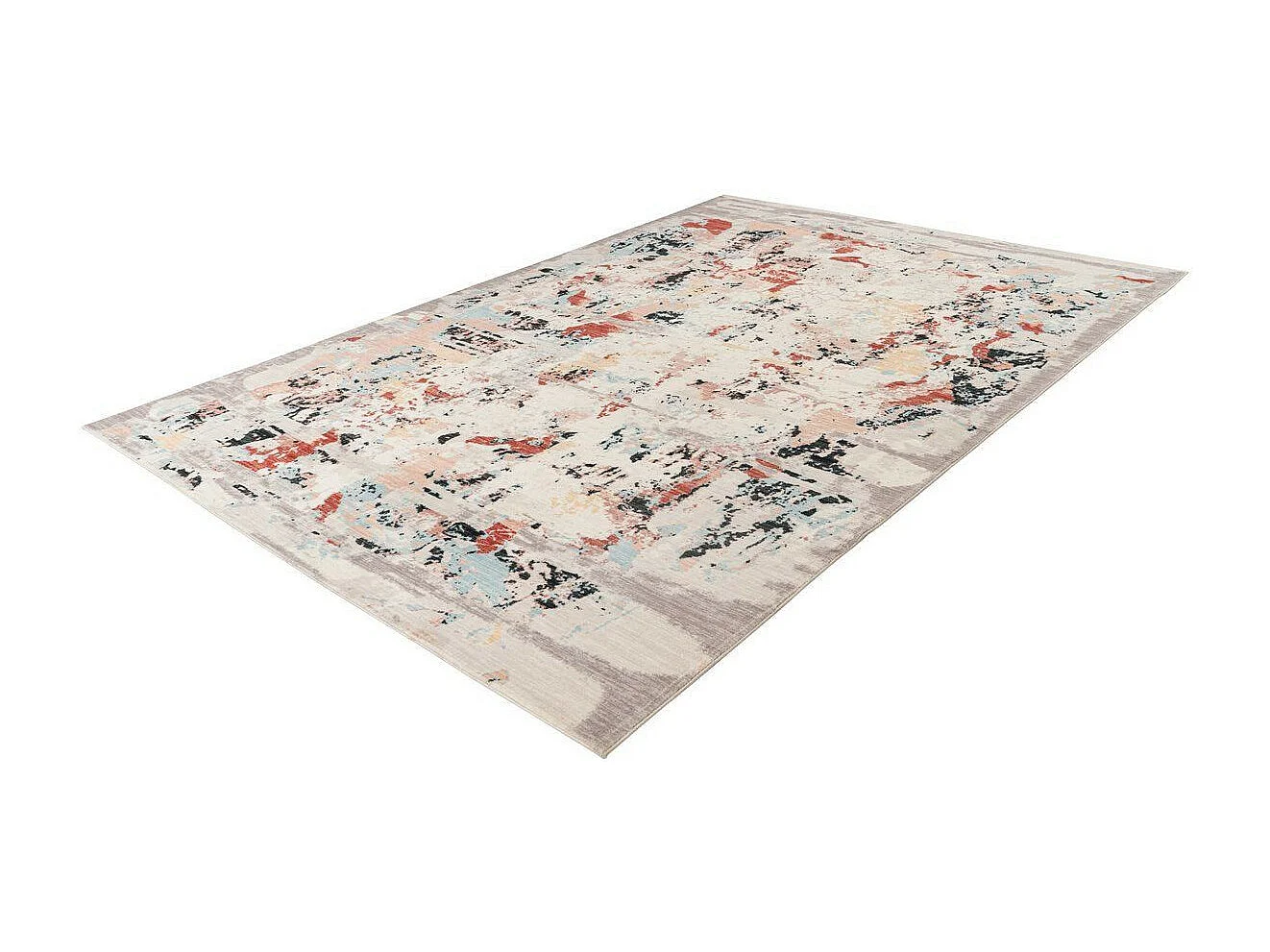 Tapis Vintage Tissé à la Main "Piedmont" Multicolore 80 x 150 cm