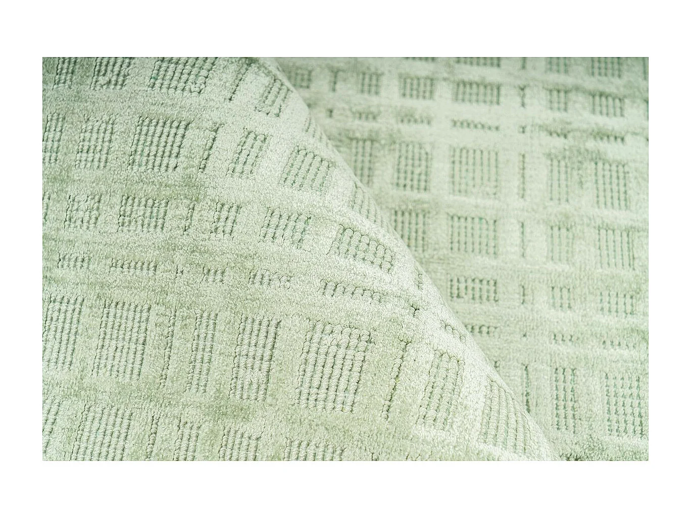 Tapis Tissé à la Main "Karma" Menthe 200 x 290 cm