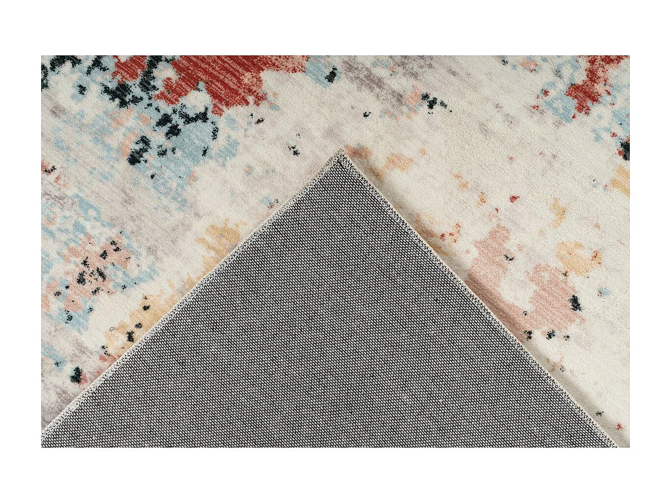 Tapis Vintage Tissé à la Main "Piedmont" Multicolore 120 x 170 cm
