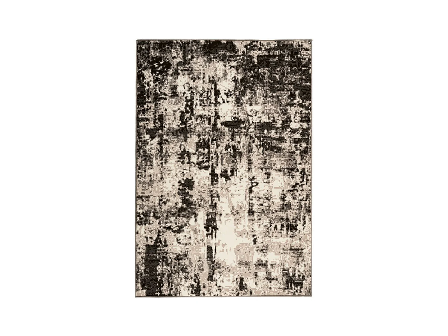 Tapis Vintage à Poils Courts "Esperanto VIII" Marron 120 x 170 cm