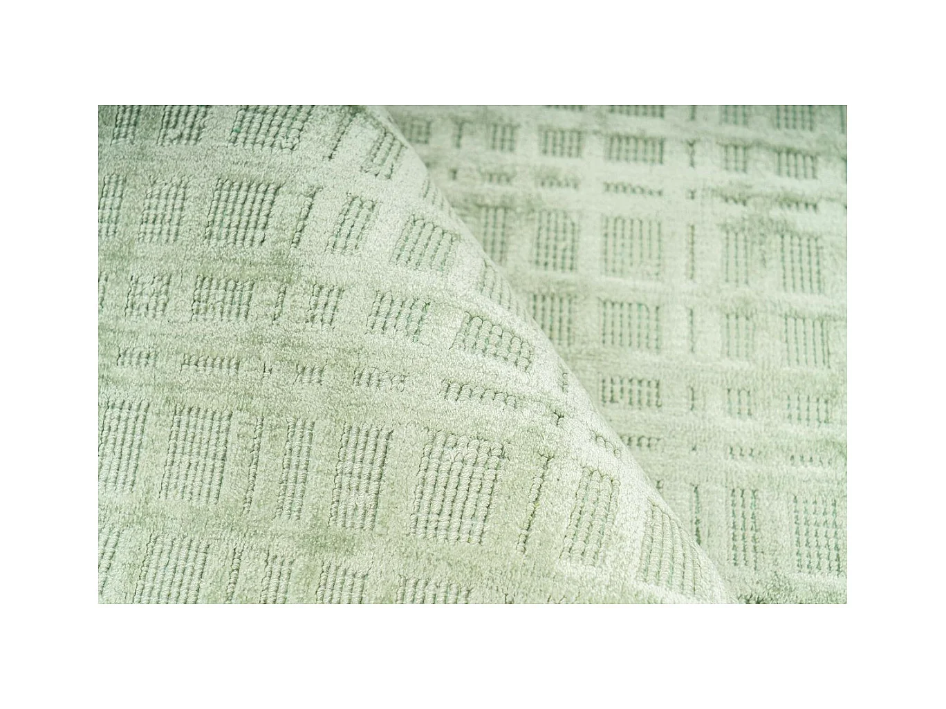 Tapis Tissé à la Main "Karma" Menthe 120 x 170 cm