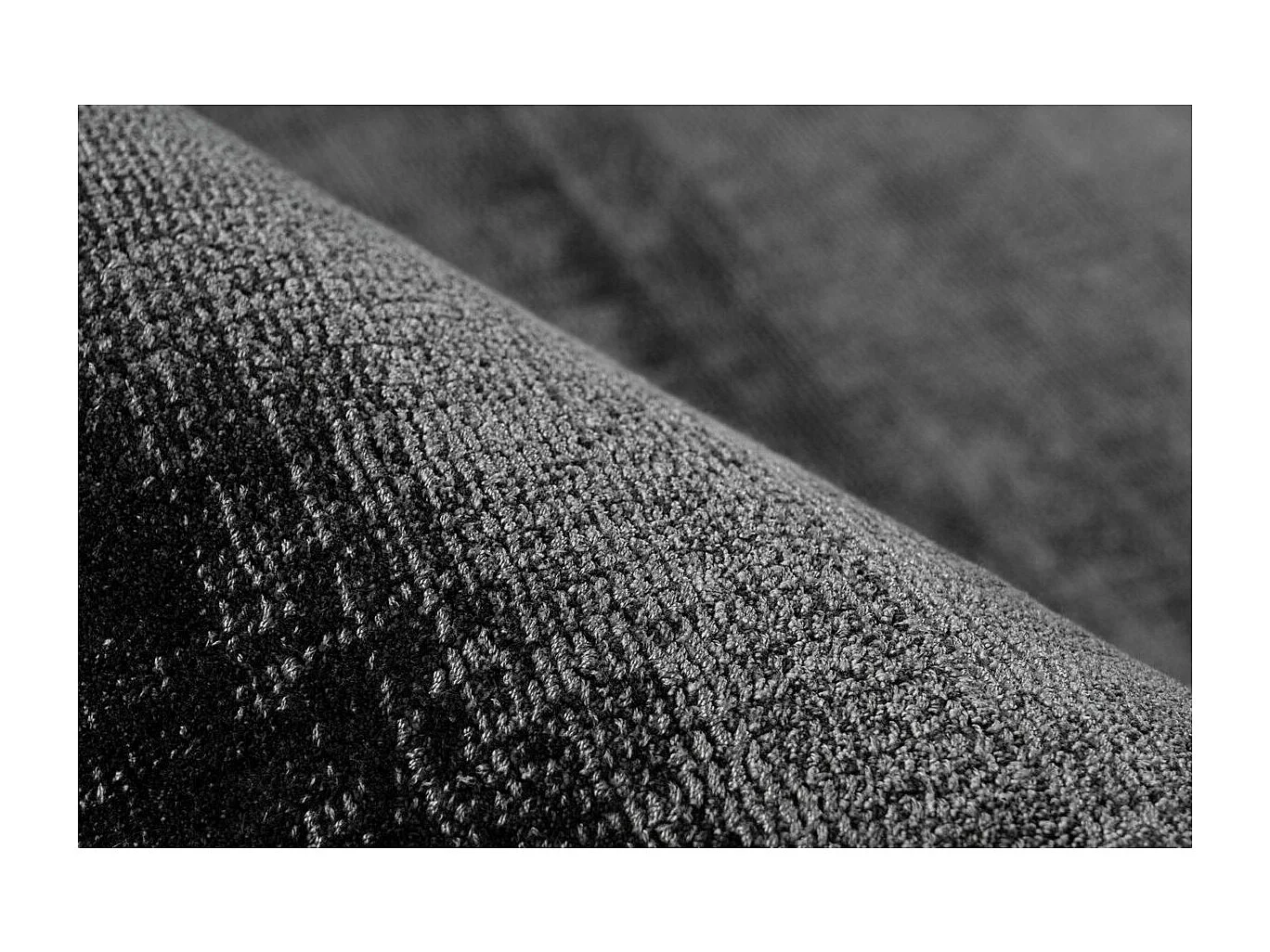 Tapis Tissé à la Main "Village" Graphite 80 x 150 cm