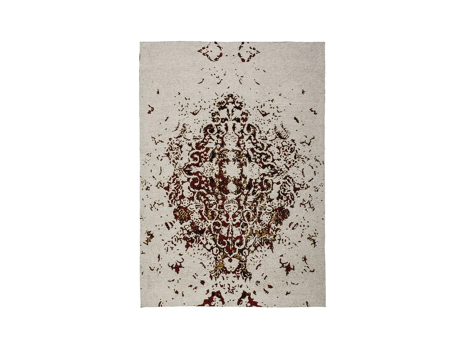 Tapis à Poils Courts Fait Main "Ballerina" Orange 80 x 150 cm