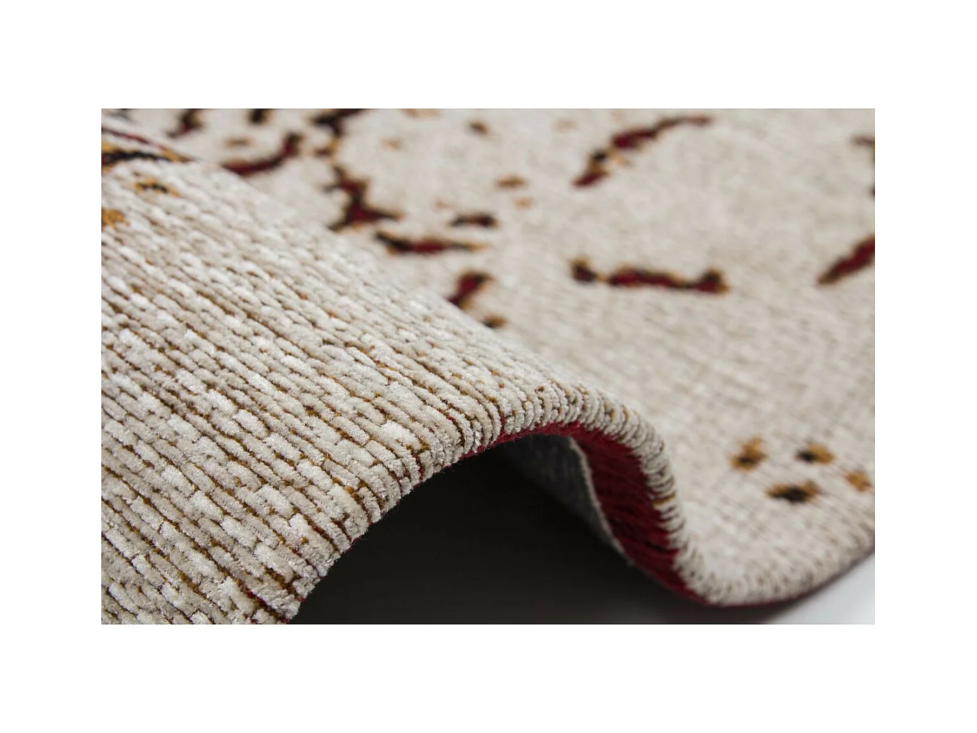 Tapis à Poils Courts Fait Main "Ballerina" Orange 80 x 150 cm