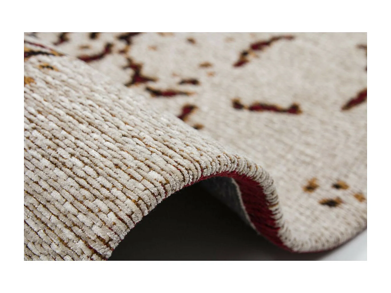 Tapis à Poils Courts Fait Main "Ballerina" Orange 80 x 150 cm