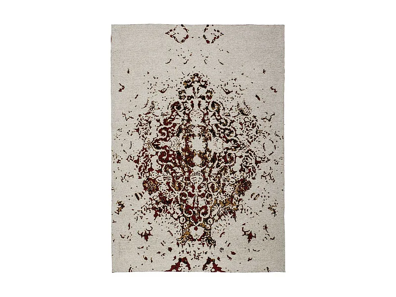 Tapis à Poils Courts Fait Main "Ballerina" Orange 80 x 150 cm