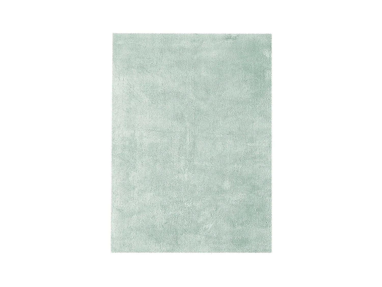 Tapis Shaggy Fait Main "Bali" Bleu 120 x 170 cm