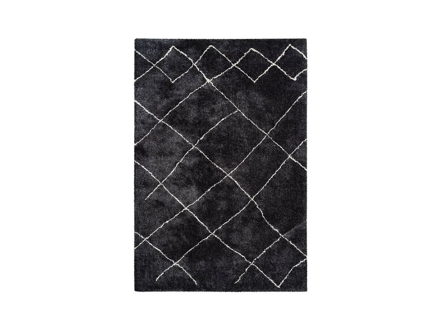 Tapis Géométrique "Orlando" Anthracite 200 x 290 cm