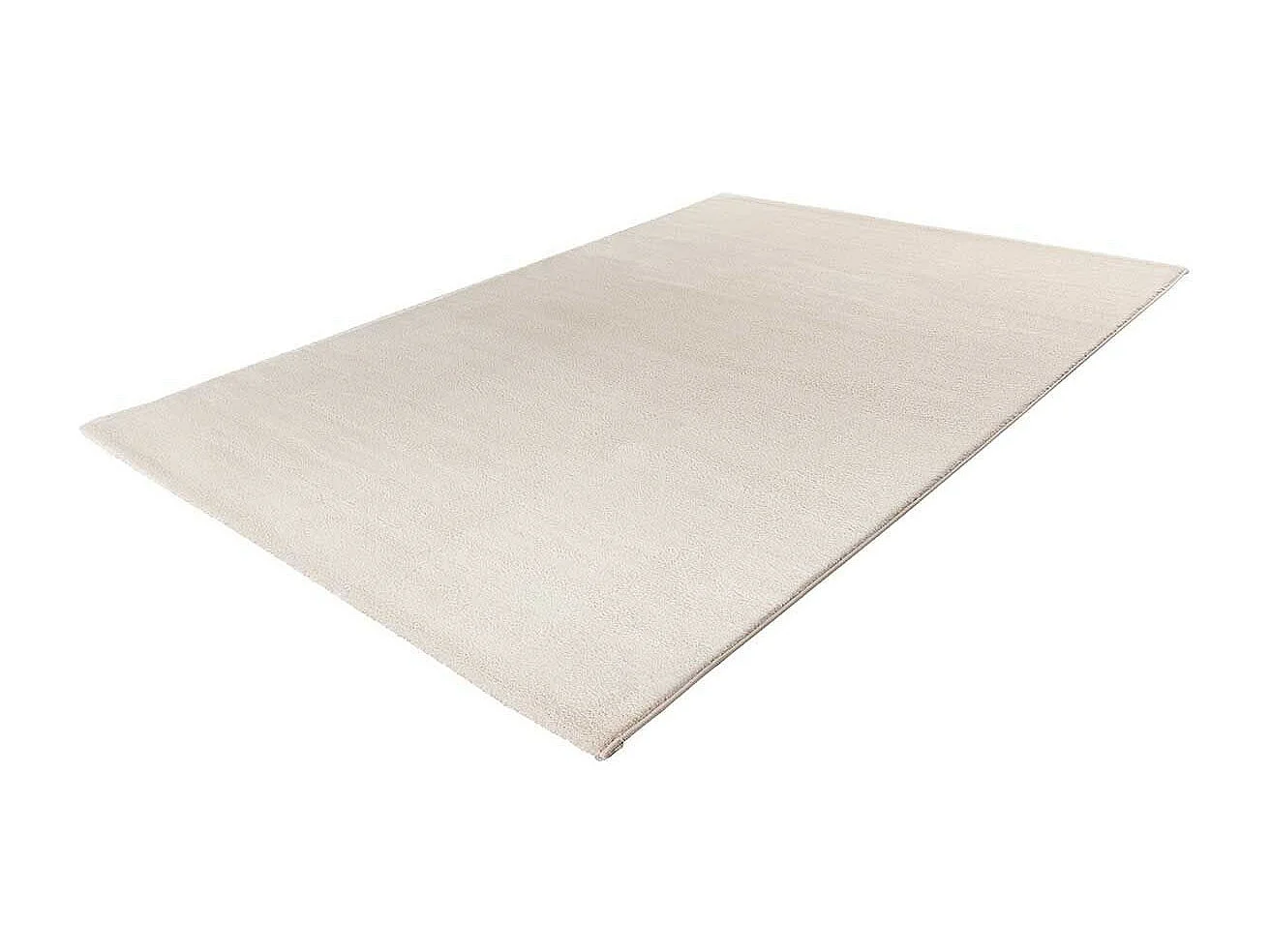 Tapis Tissé Shaggy à Poils Longs "Nila" Ivoire 80 x 150 cm
