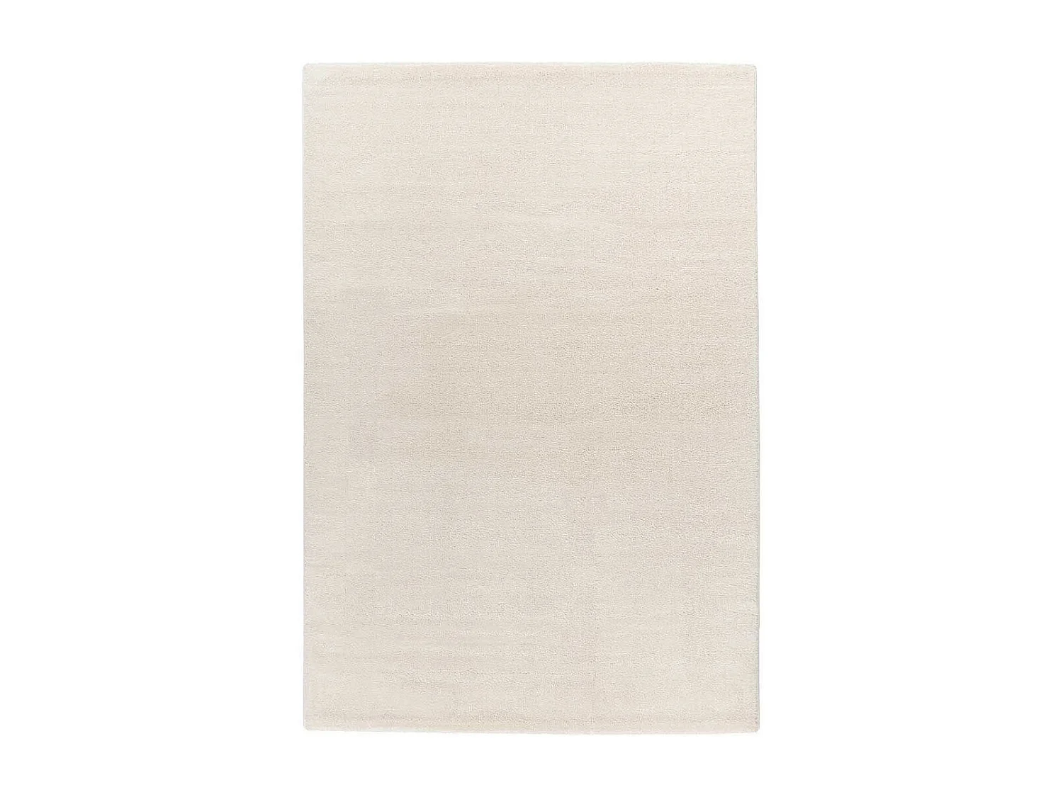 Tapis Tissé Shaggy à Poils Longs "Nila" Ivoire 80 x 150 cm