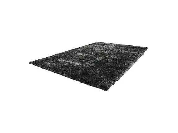 Tapis Shaggy Fait Main "Diamond" Anthracite 240 x 330 cm