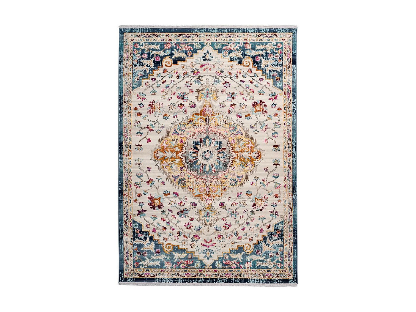 Tapis Oriental Effet Usé 