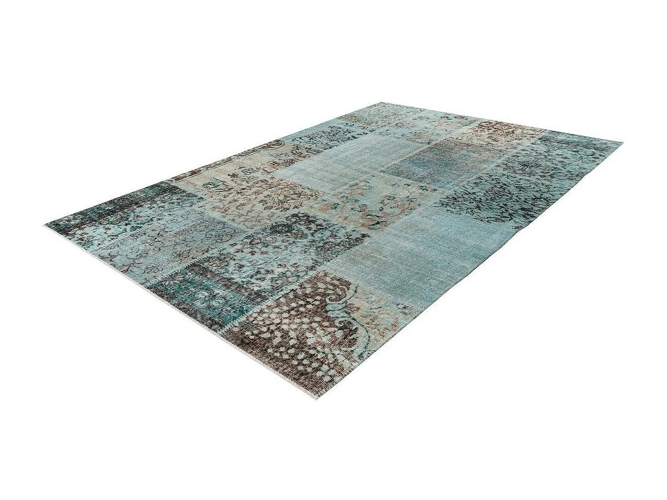 Tapis Tissé à la Main à Poils Plats "Toska" Crème 120 x 170 cm