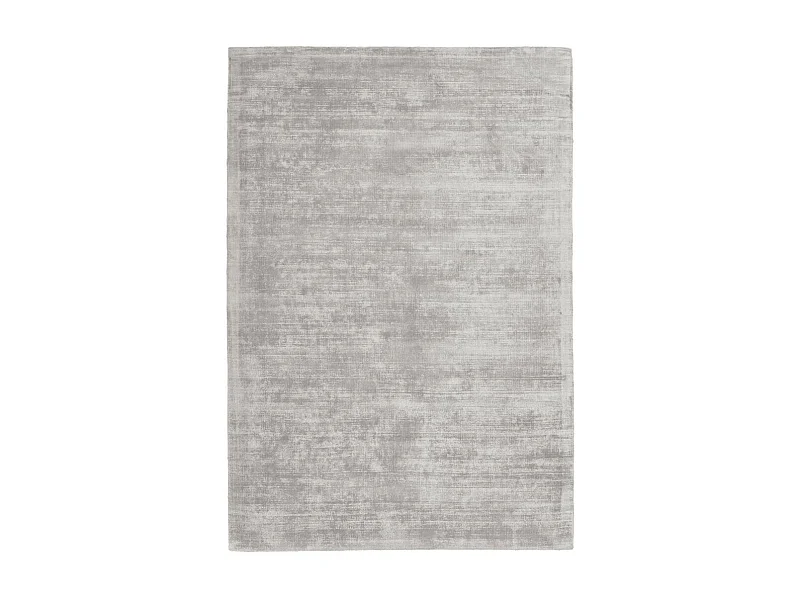 Tapis Tissé à la Main "Village" Argent 80 x 150 cm