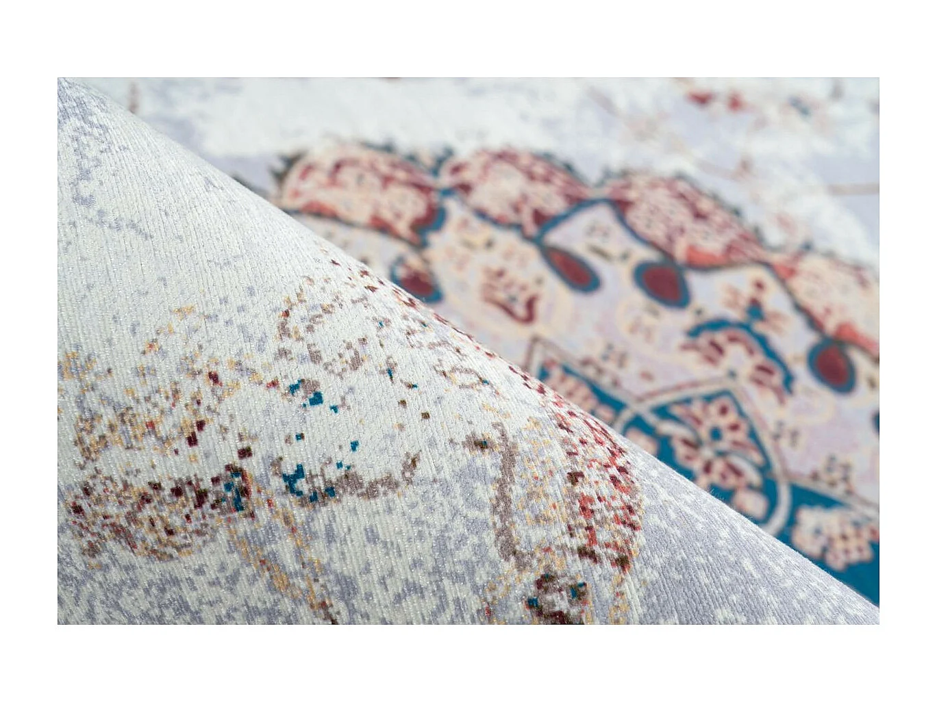 Tapis Oriental à Poils Courts "Galaxy II" Marron 120 x 180 cm