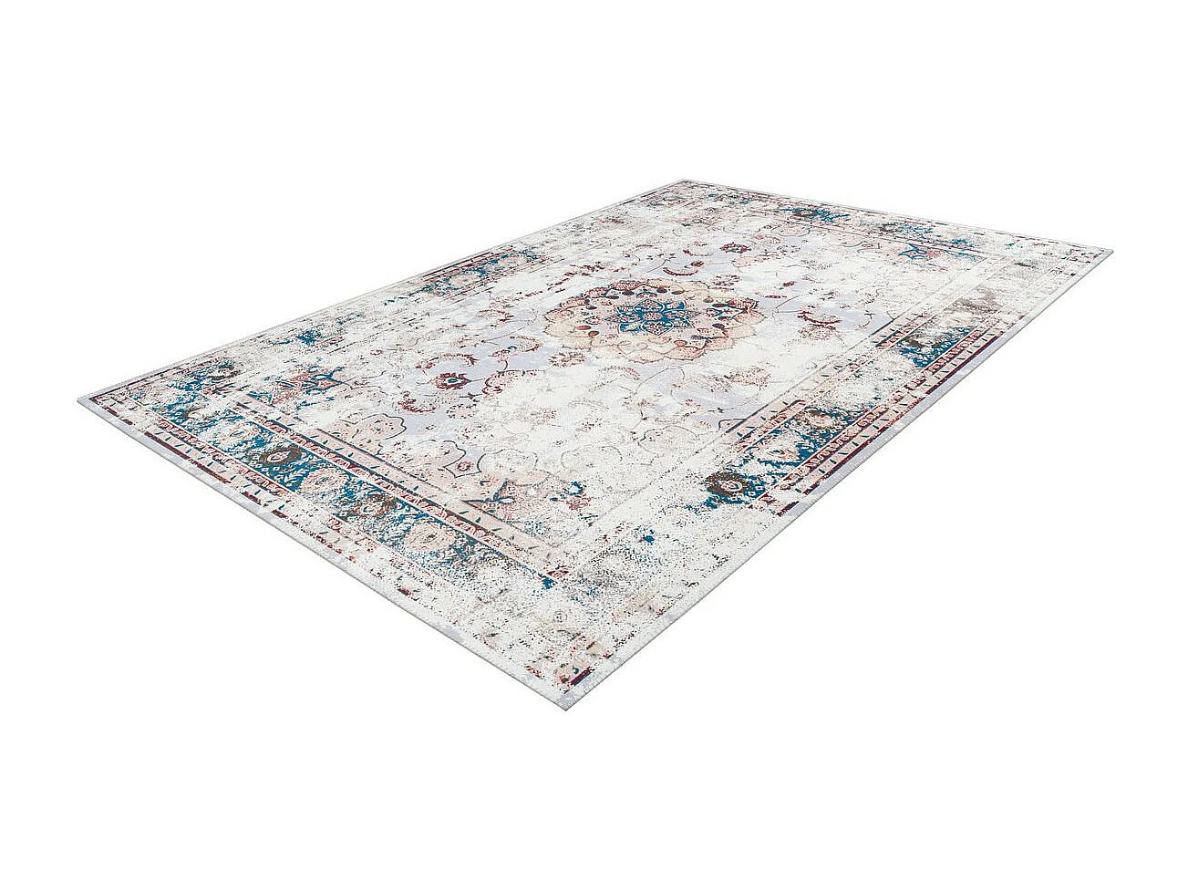 Tapis Oriental à Poils Courts "Galaxy II" Marron 120 x 180 cm