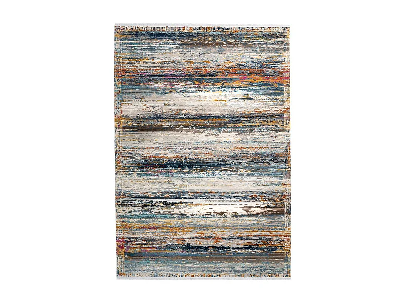 Tapis à Rayures Colorées "Anouk" Multicolore 80 x 150 cm