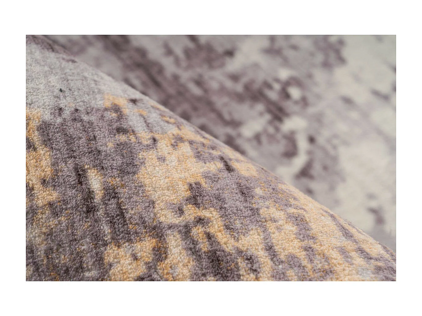 Tapis Rétro Tissé à la Main "Piedmont" Multicolore 160 x 230 cm