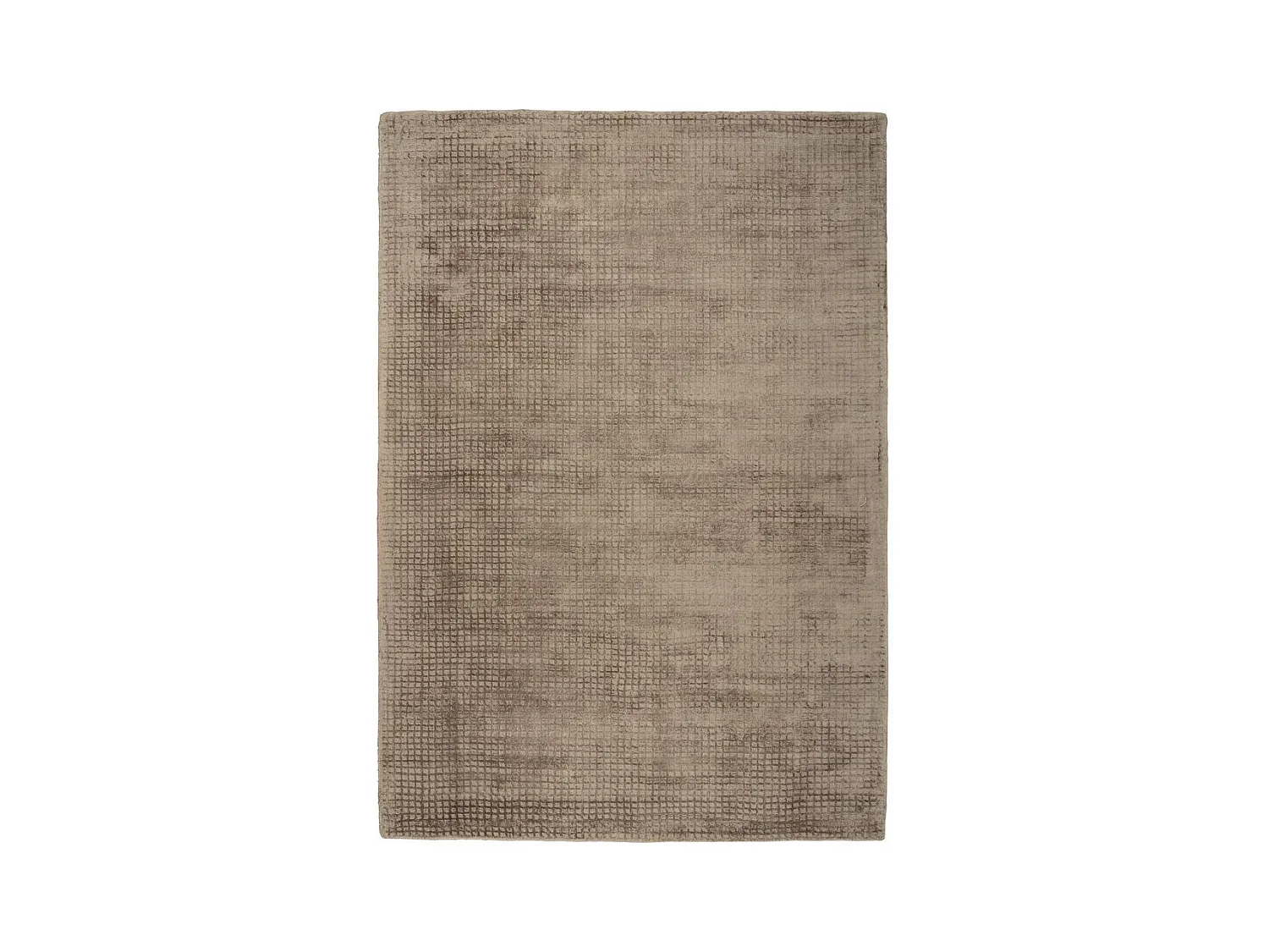 Tapis Déco Tissé à la Main "Bridget" Taupe 80 x 150 cm