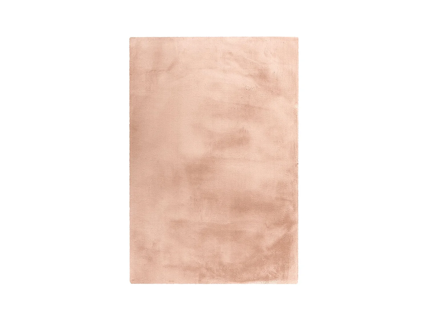 Tapis Uni Doux à Poils Longs "Rabbit" Beige 200 x 290 cm