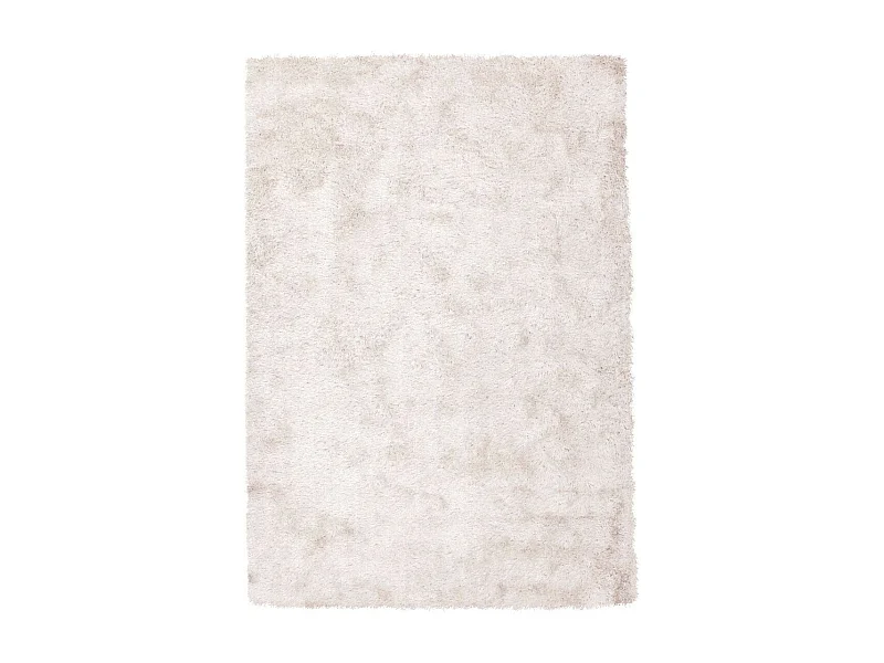 Tapis Shaggy Fait Main "Diamond" Rose 120 x 170 cm