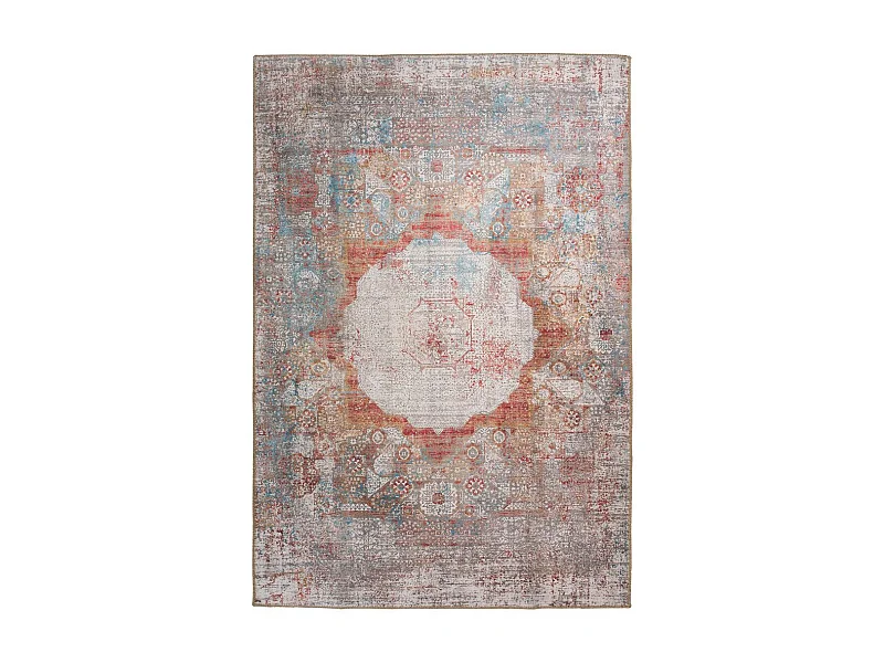 Tapis Tissé Vintage d'Orient "Fayo" Multicolore 75 x 150 cm