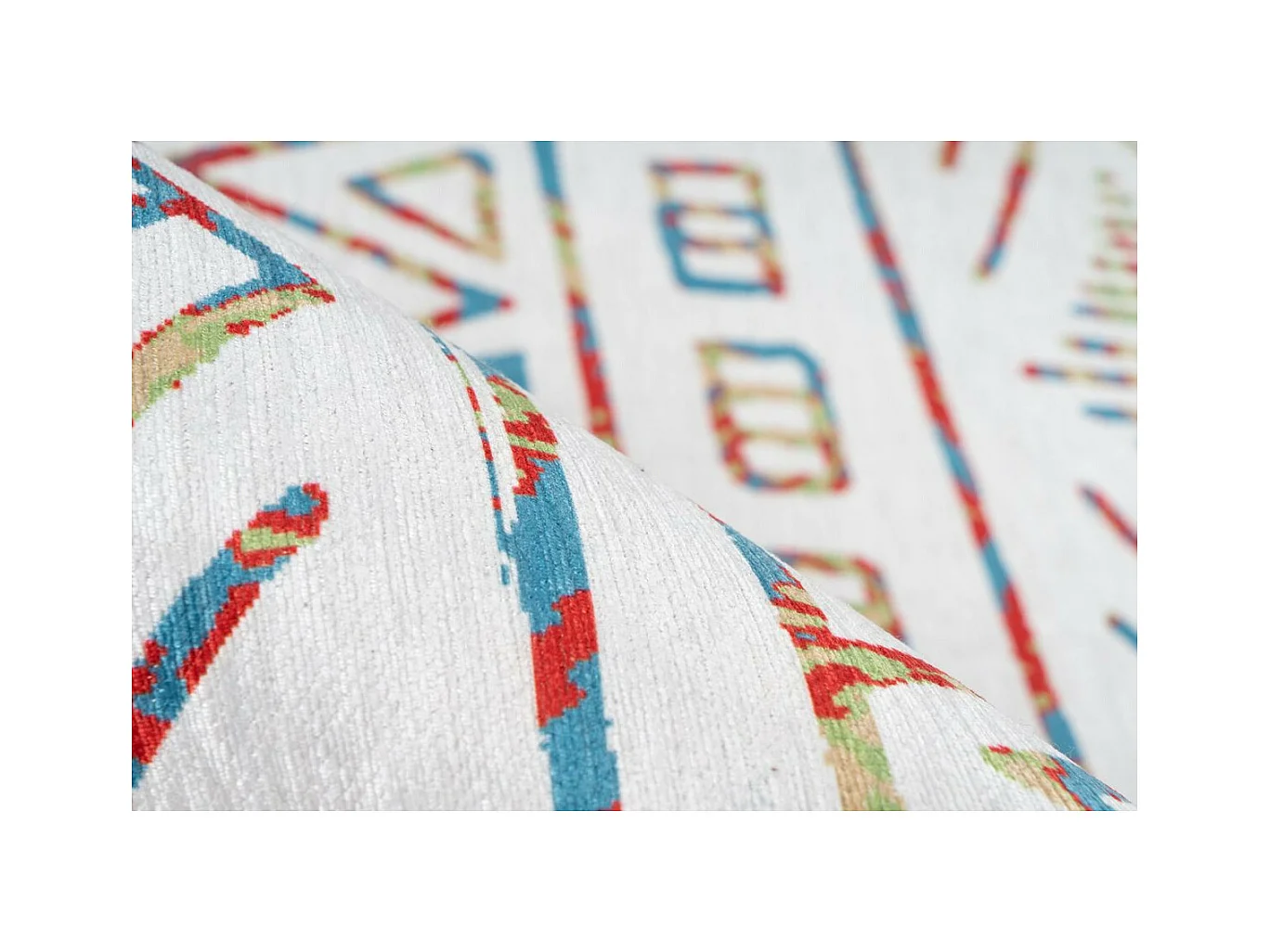 Tapis Ethnique à Poils Courts "Galaxy IX" Beige 170 x 240 cm