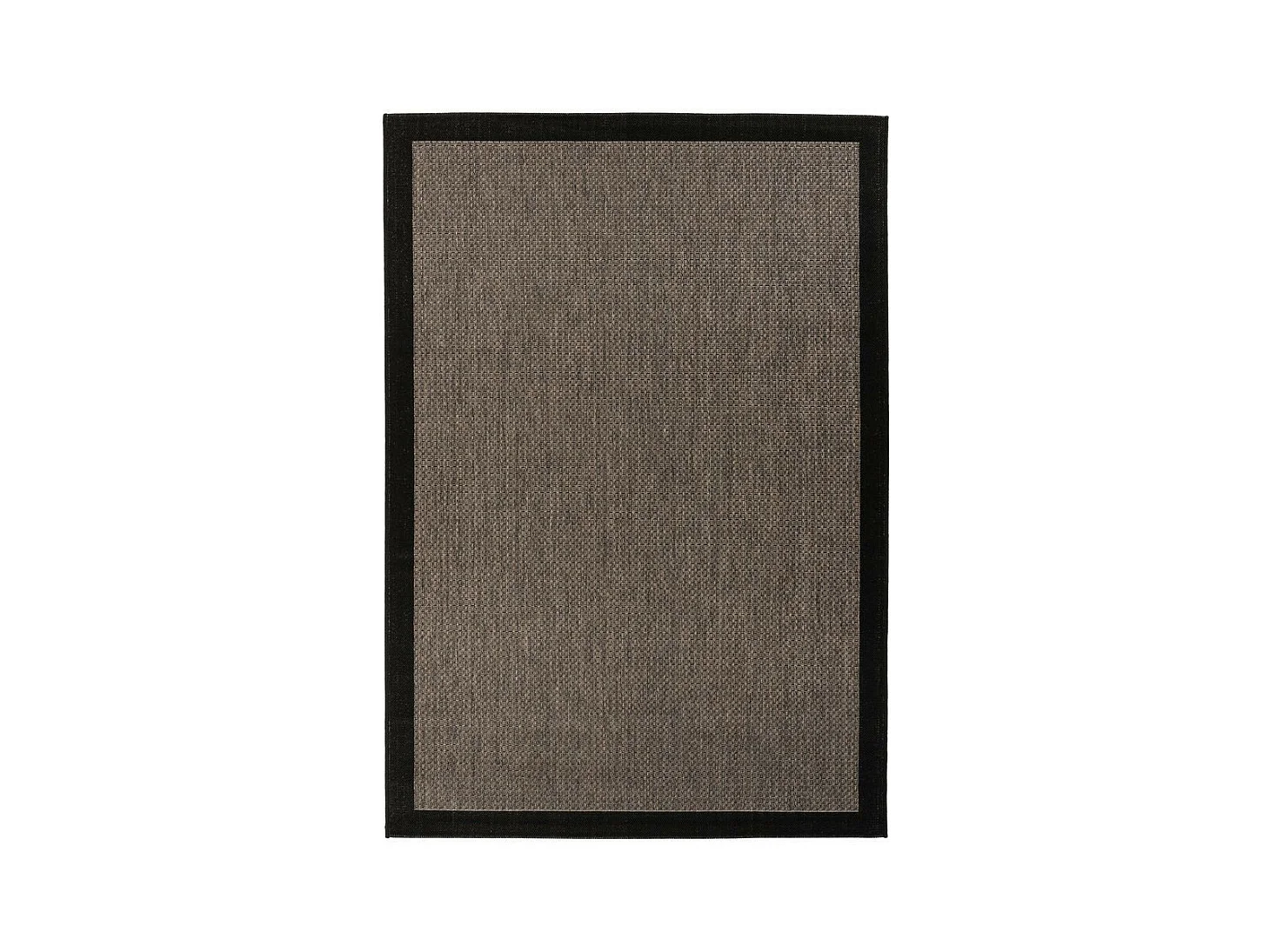 Tapis Uni à Poils Plats "Splash" Gris 160 x 230 cm