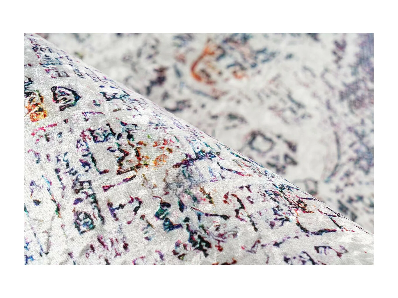 Tapis Vintage à Motifs "Rhodin" Multicolore 160 x 230 cm