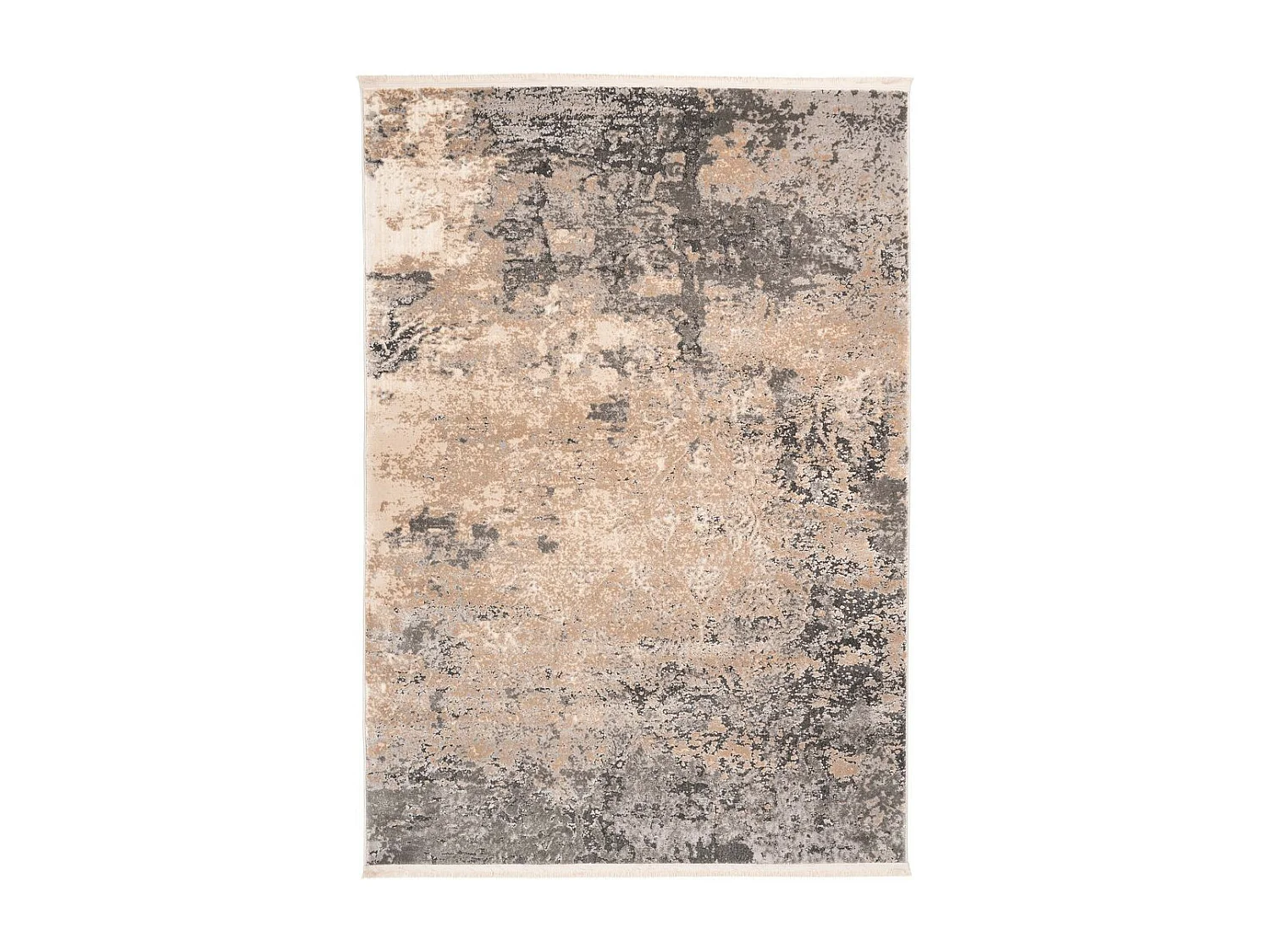 Tapis Imprimé Rétro "Palace" Beige 80 x 150 cm