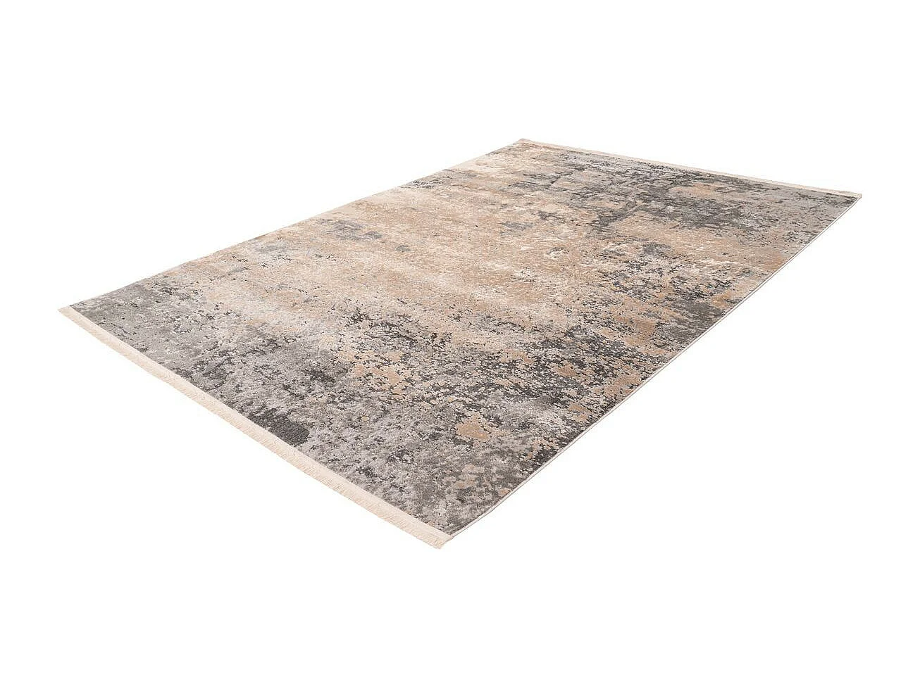 Tapis Imprimé Rétro "Palace" Beige 80 x 150 cm