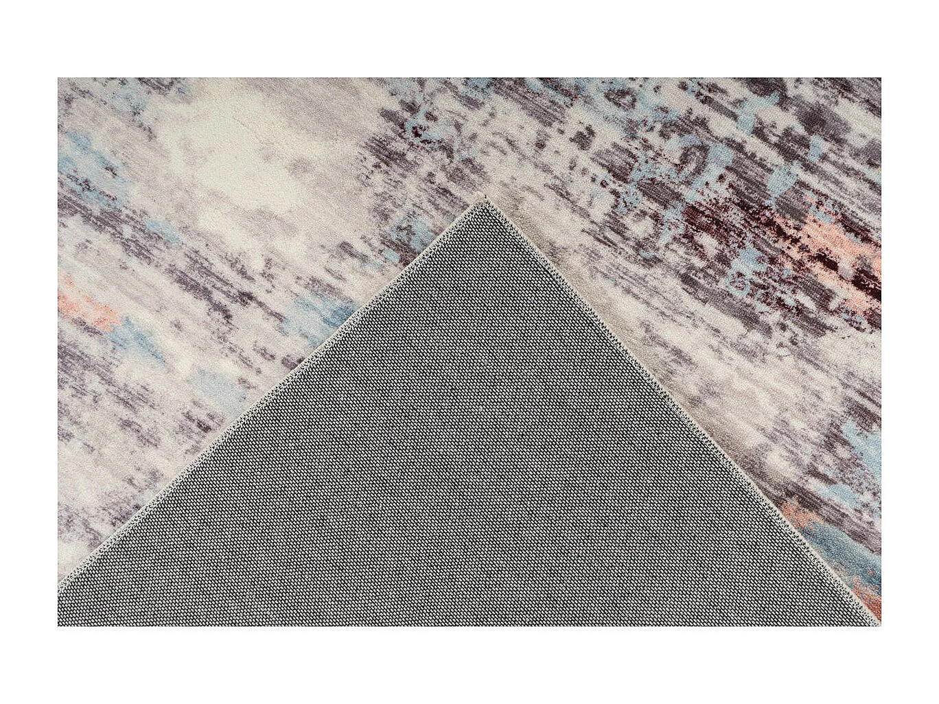 Tapis Rétro Imprimé "Piedmont" Multicolore 80 x 150 cm