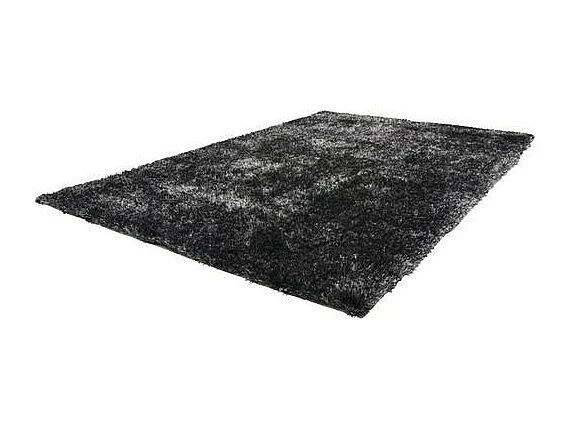 Tapis Shaggy Fait Main "Diamond" Anthracite 120 x 170 cm