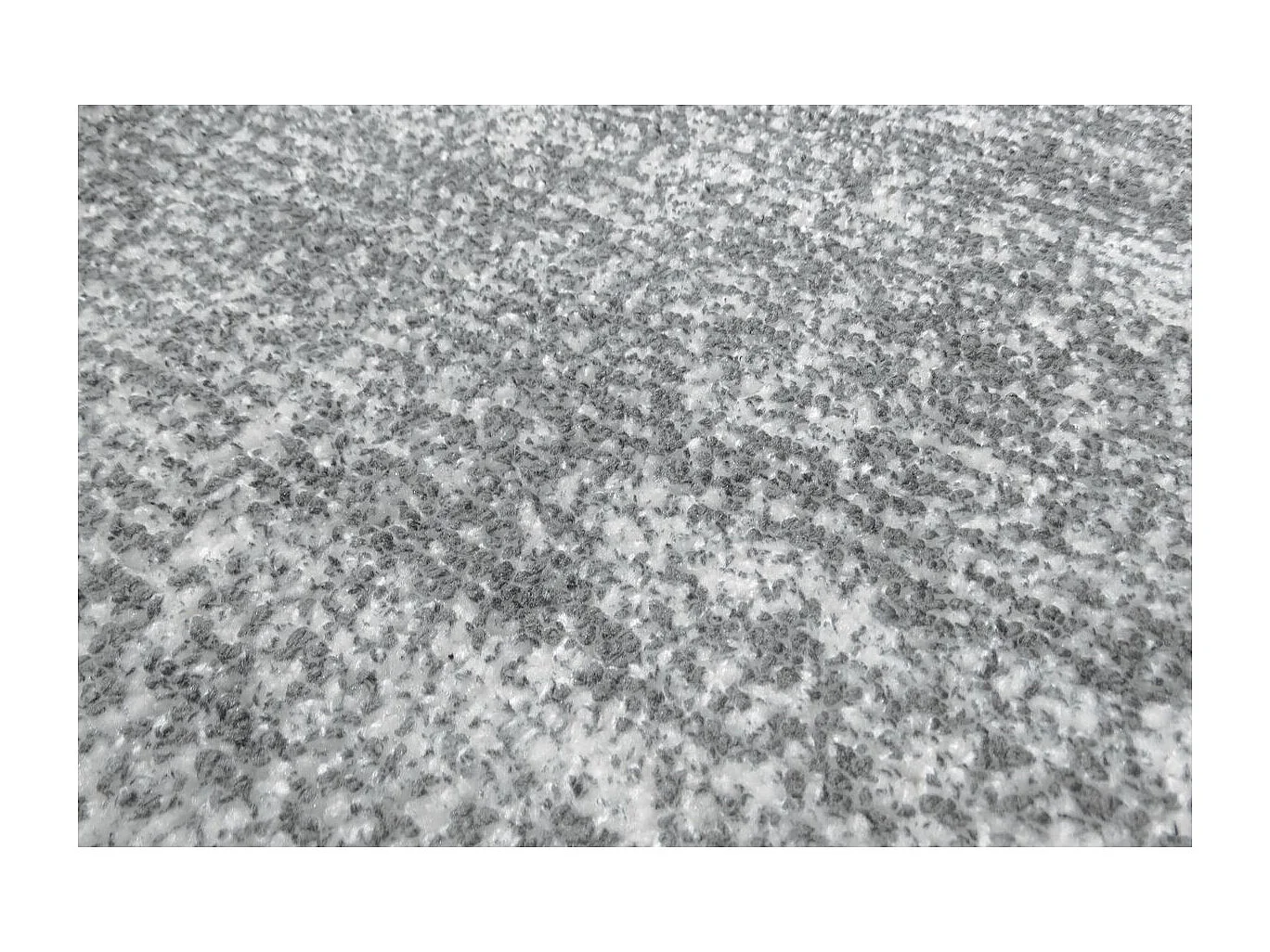 Tapis Vintage Tissé à la Main "Etna" Gris & Argent 80 x 150 cm