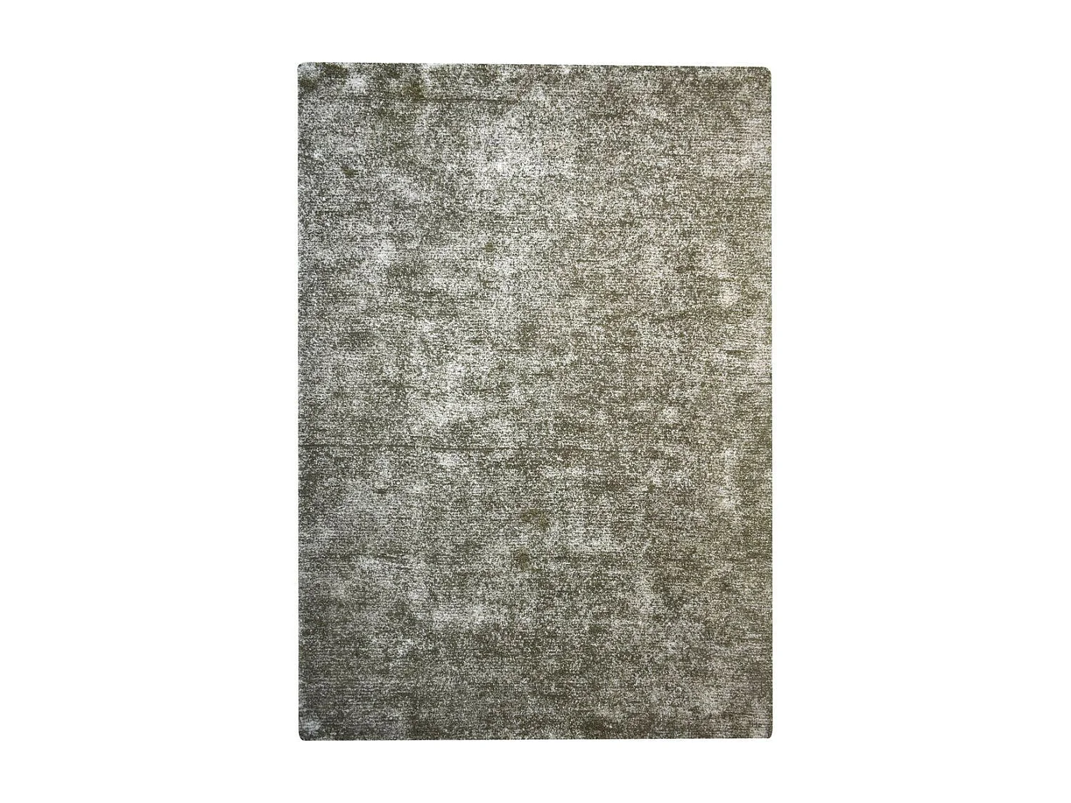 Tapis Vintage Tissé à la Main "Etna" Argent & Vert 120 x 170 cm