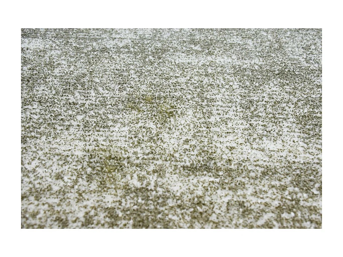 Tapis Vintage Tissé à la Main "Etna" Argent & Vert 120 x 170 cm