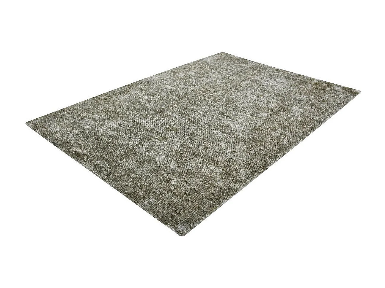 Tapis Vintage Tissé à la Main "Etna" Argent & Vert 120 x 170 cm