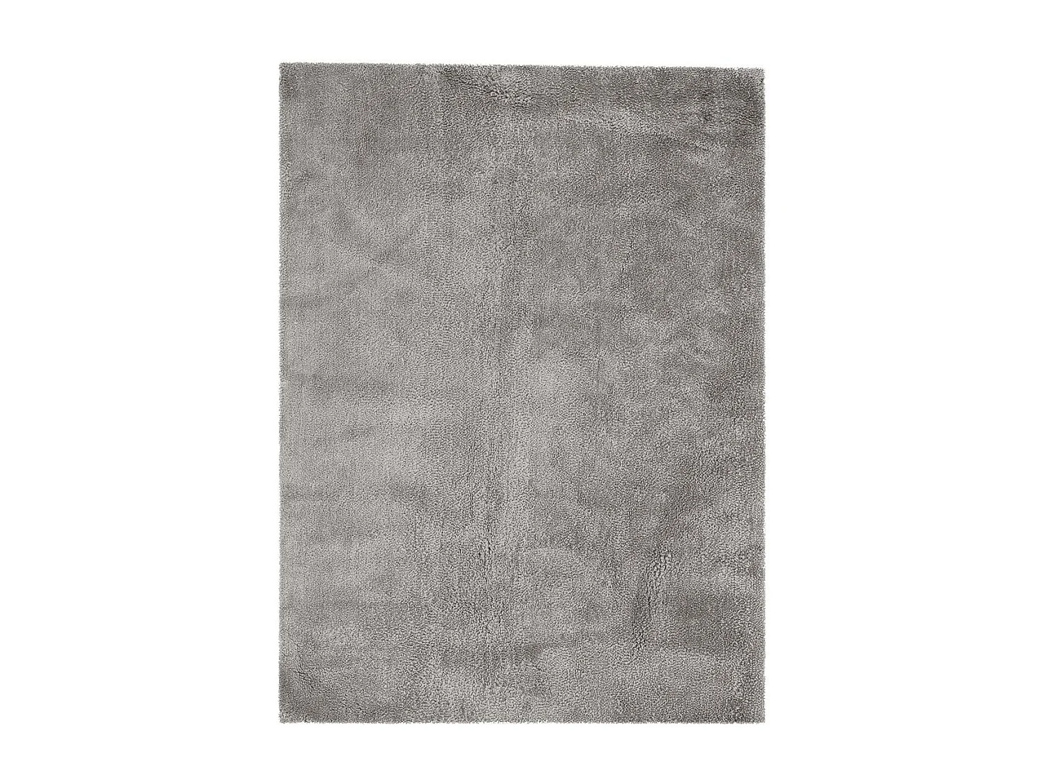 Tapis Shaggy Fait Main "Bali" Gris 80 x 150 cm