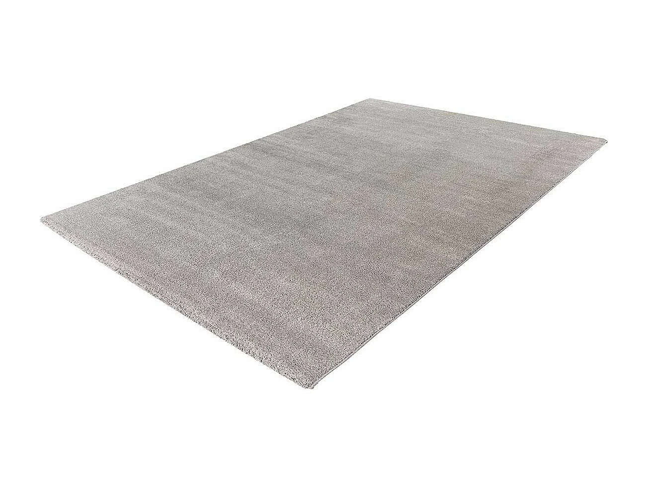Tapis Tissé Shaggy à Poils Longs "Nila" Gris 80 x 150 cm