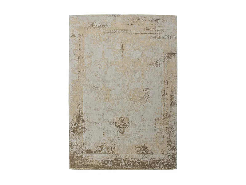 Tapis Vintage Tissé "Nostalgia" Sable 160 x 230 cm