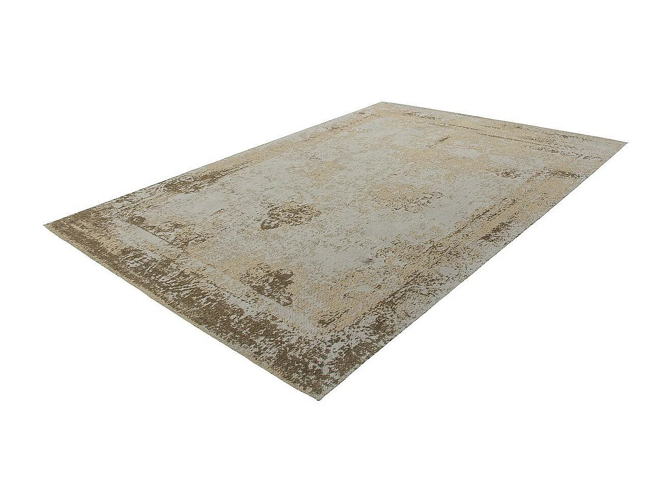 Tapis Vintage Tissé "Nostalgia" Sable 160 x 230 cm