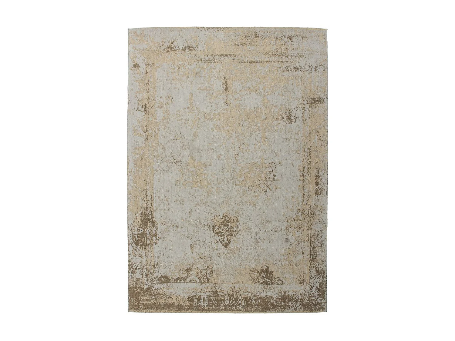 Tapis Vintage Tissé "Nostalgia" Sable 160 x 230 cm