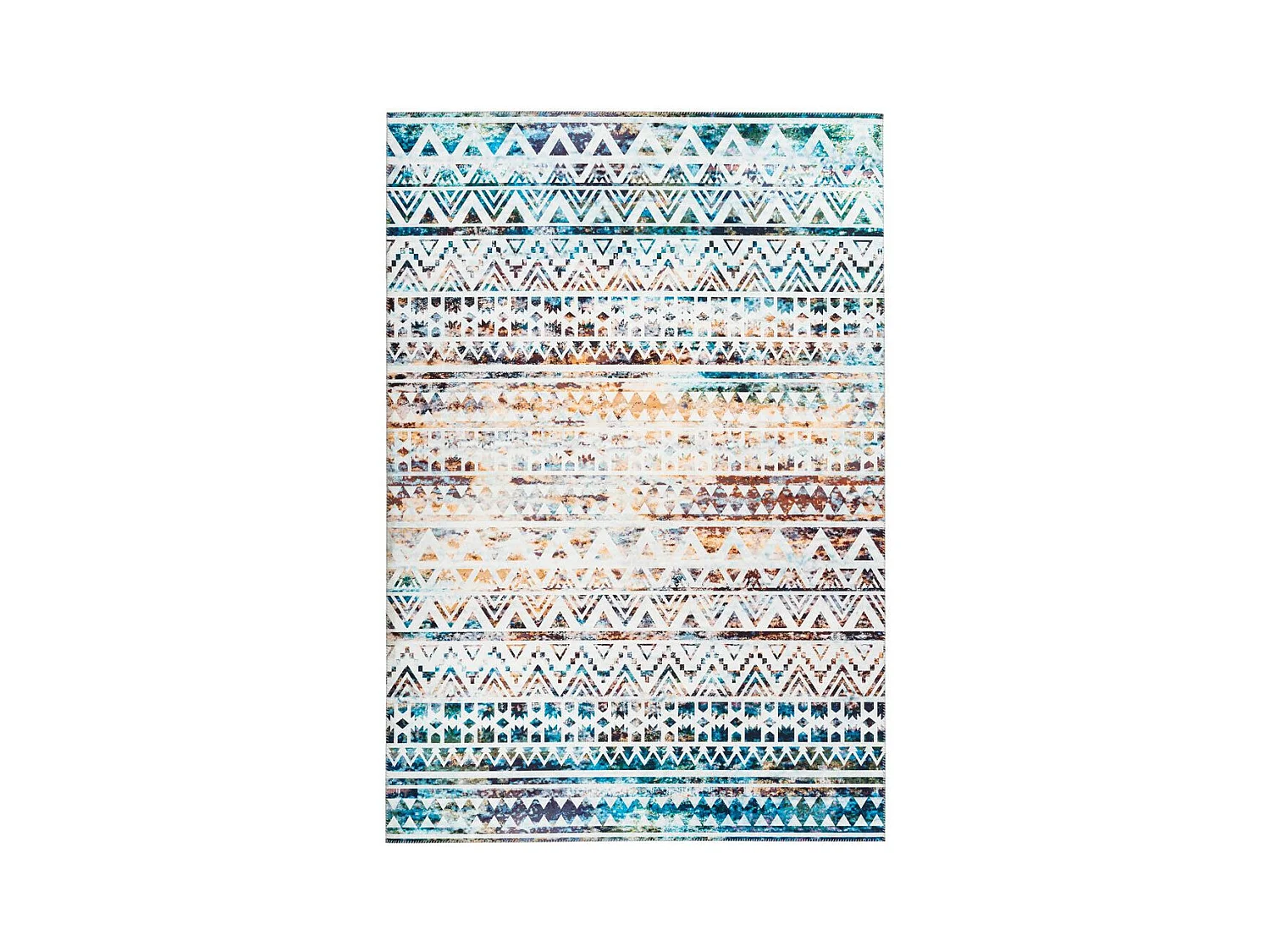 Tapis Ethnique à Poils Courts "Galaxy VIII" Bleu 120 x 180 cm