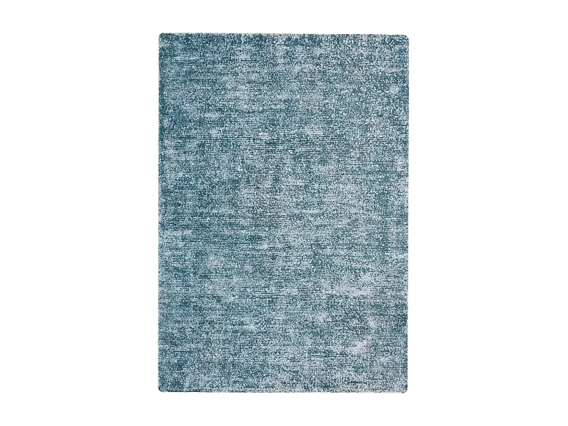 Tapis Vintage Tissé à la Main "Etna" Bleu Pétrole 160 x 230 cm