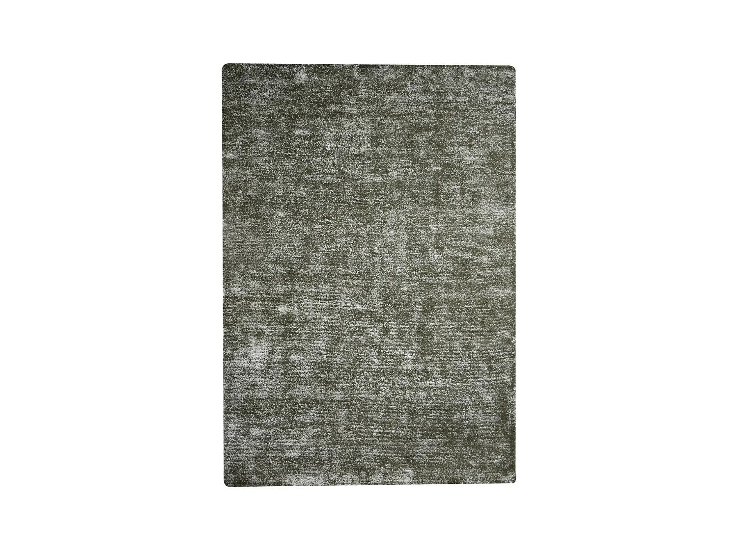 Tapis Vintage Tissé à la Main "Etna" Vert Olive 80 x 150 cm