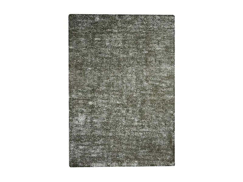 Tapis Vintage Tissé à la Main "Etna" Vert Olive 80 x 150 cm