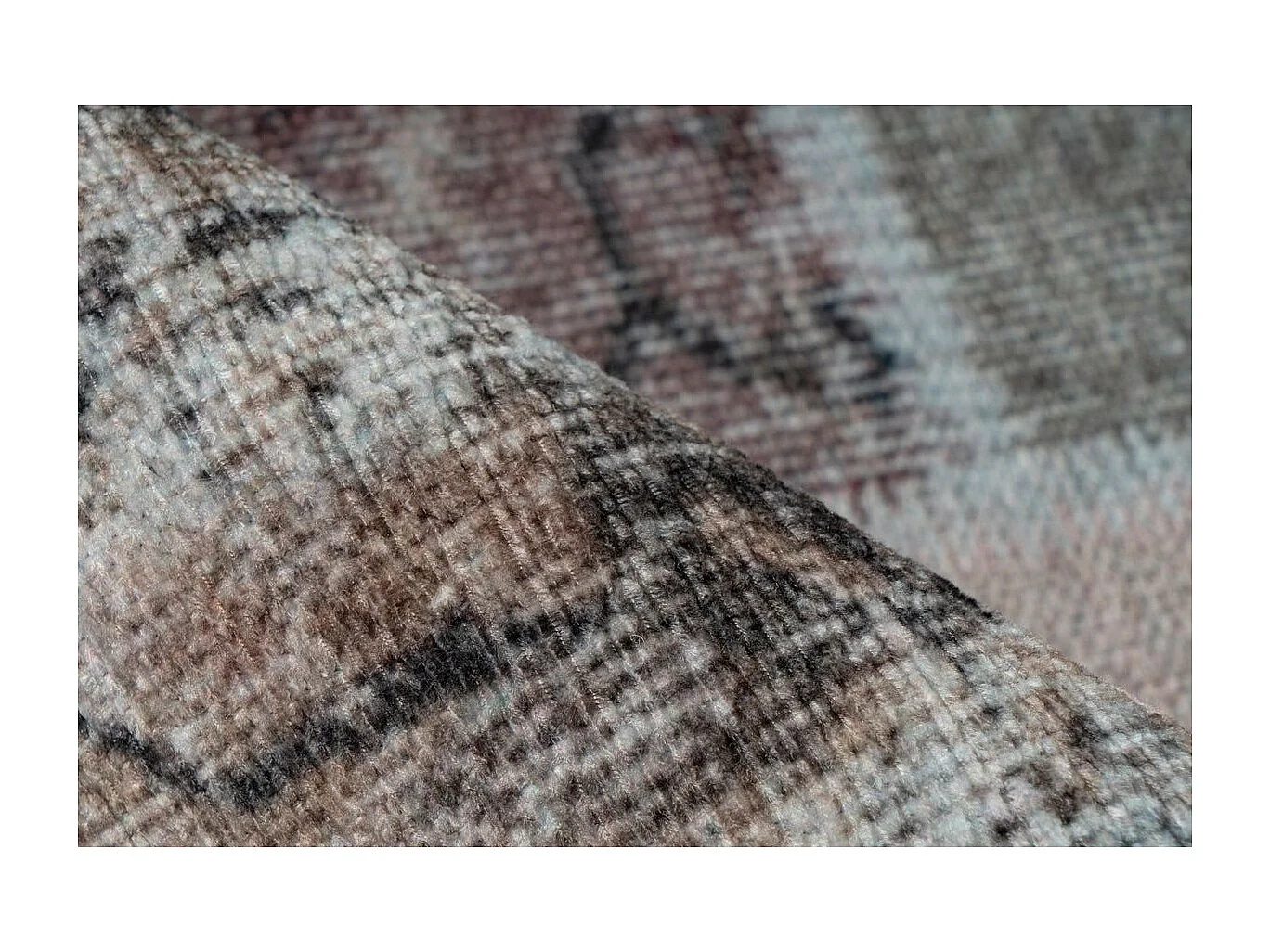 Tapis Tissé à la Main à Poils Plats "Toska II" Rouge 120 x 170 cm