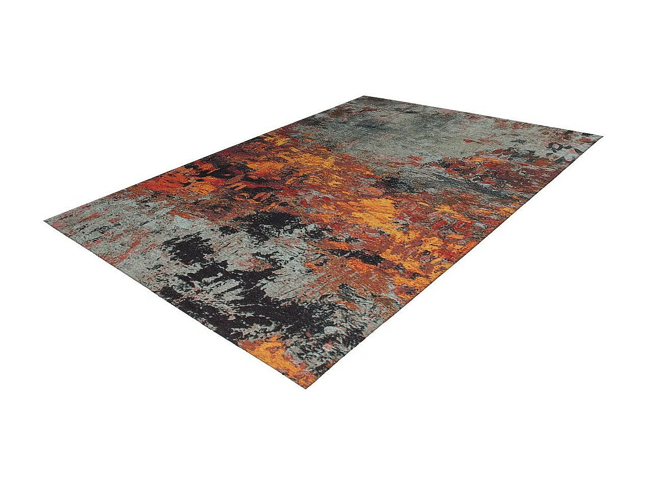 Tapis Vintage à Poils Courts "Blaze" Multicolore 75 x 150 cm