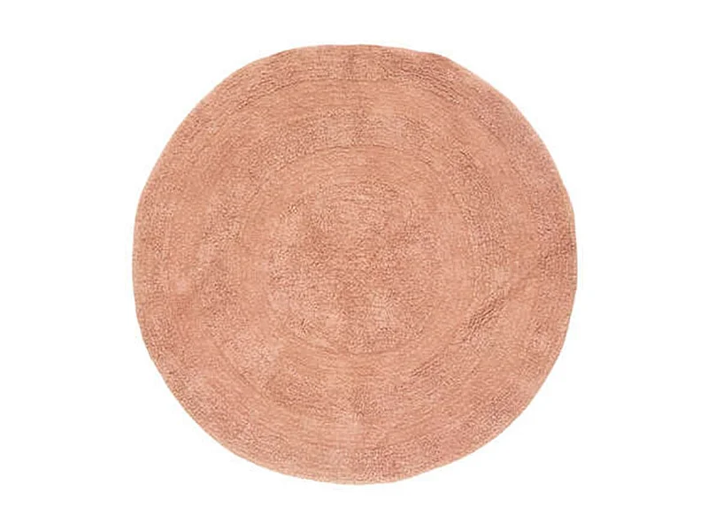 Tapis Déco Enfant "Spirale" 120cm Rose